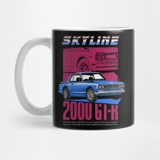 Skyline 2000 GTR JDM Car Mug